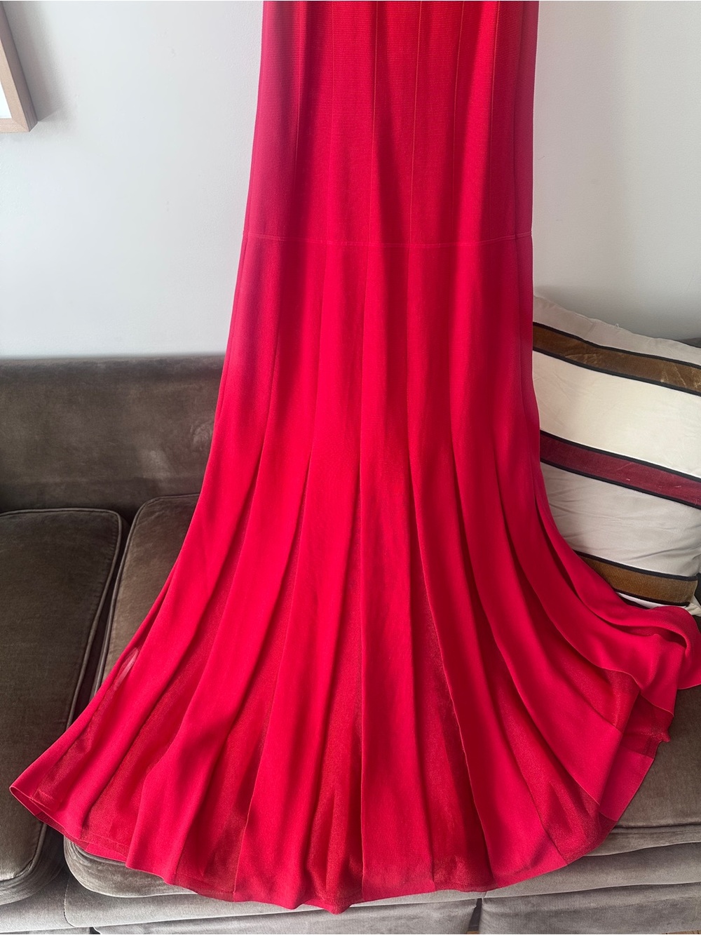 COS Vibrant Red Sleeveless Maxi Dress - Picture 4 of 6